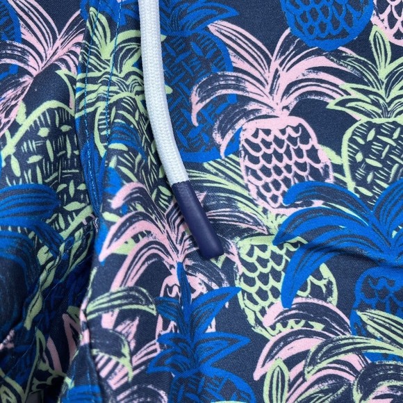 Island‎ Planet Swim Trunks Men's Size XL Blue Green Pink Pineapple Swimsuit - Picture 4 of 8